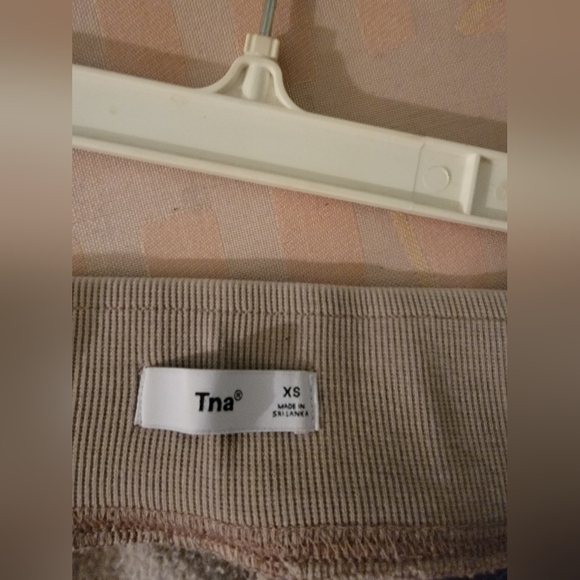 TNA Cozy Joggers Sandy Grey Acid Wash - Picture 5 of 9